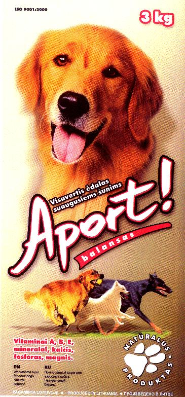 Prekės ženklas: Aport!